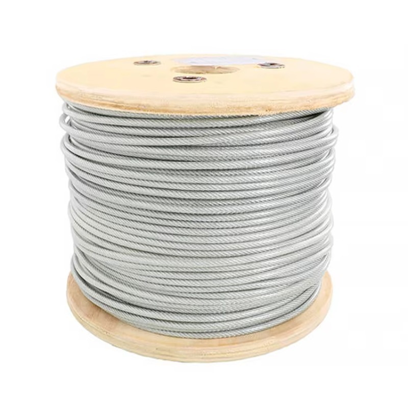 Stainless Wire Ss316 - Fune metallica rivestite in nylon 7*7