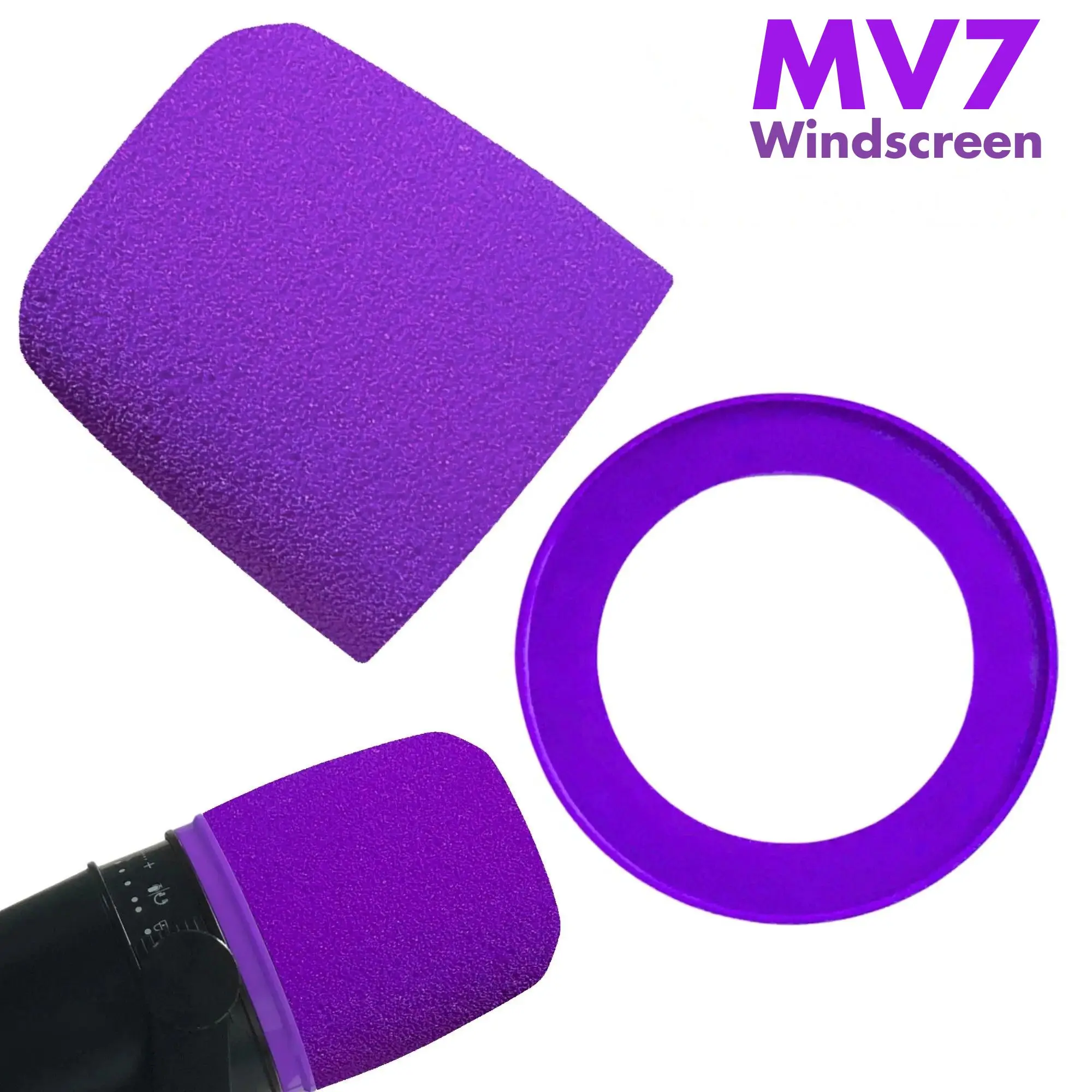 Shure Mic Mv7 - Schiuma MV7 per Microfoni Shure MV7,