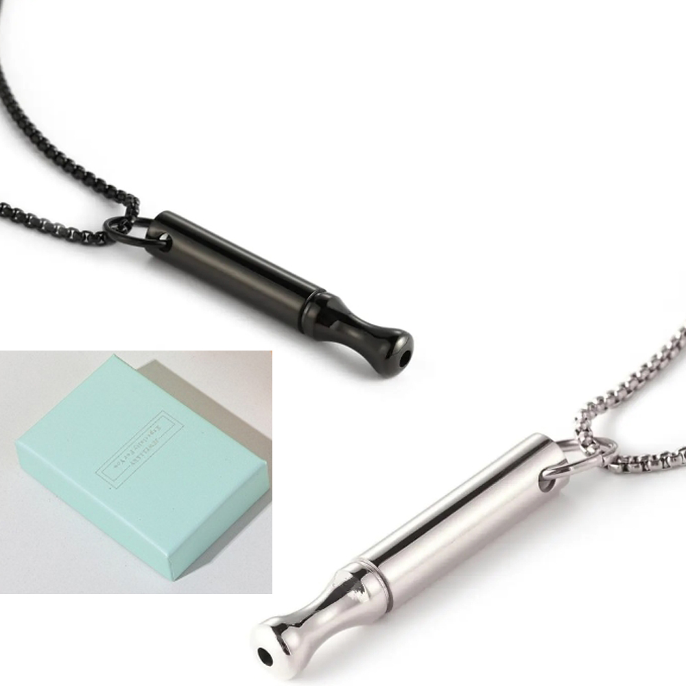 Accessories For Vaping - Collana di respirazione in acciaio al