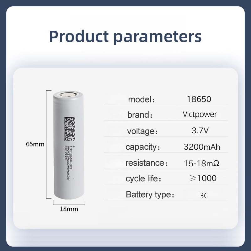 Victpower 10-Pack 3500mAh 1865 - Vape Battery 18650 recensione e prezzo