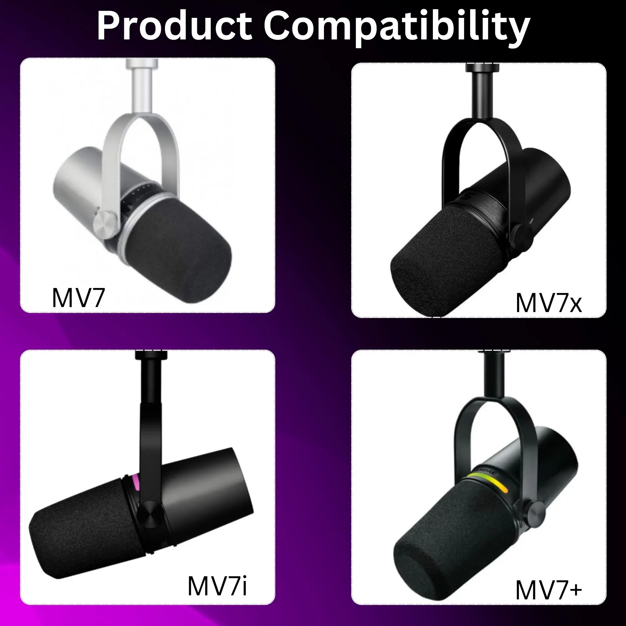 Schiuma MV7 per Microfoni Shur - Shure Mic Mv7 recensione e prezzo