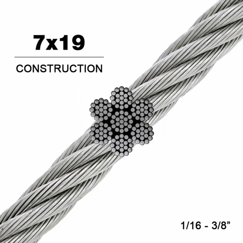 Fune metallica 7X19 Diametro 3 - Stainless Wire Ss316 recensione e prezzo