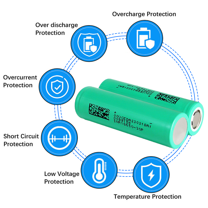 10PCS DMEGC 30P INR18650 3000m - Vape Battery 18650 recensione e prezzo